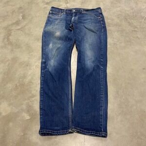 Vintage y2k 90s light wash denim grunge faded jeans